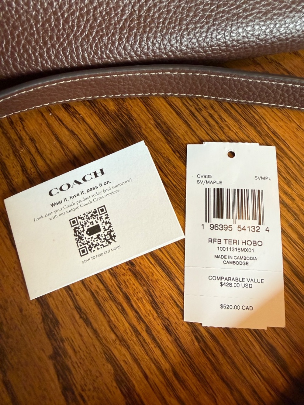 Coach Outlet Teri Hobo Bag - Picture 7 of 7